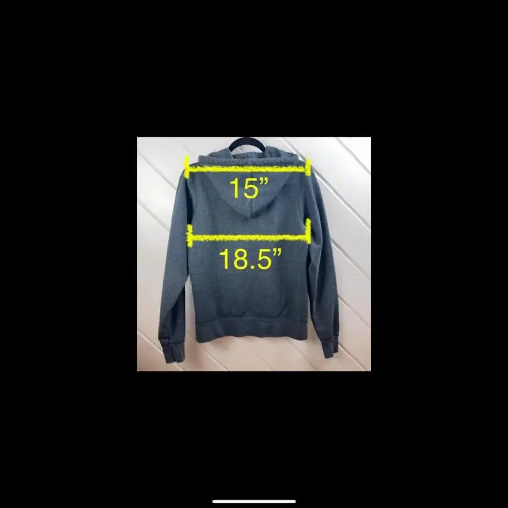 New Agenda Michigan zip up hoodie size medium